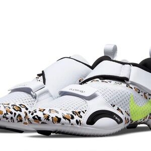 Nike Cycling Shoes - Cheetah White and Black